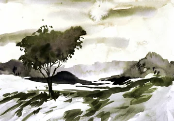 Paysage de Lone Tree