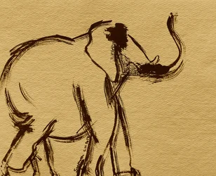 Majestueux dessin d