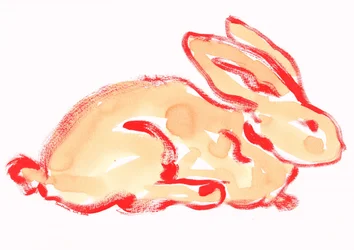 Lapin orange à l