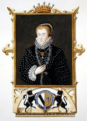 Portrait de Frances Sidney (d.c.1589) Comtesse de Sussex de 