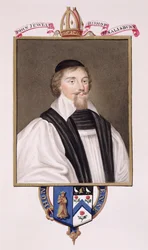 Portrait de John Jewel (1522-71), évêque de Salisbury, tiré de «Memoirs of the Court of Queen Elizabeth», publié en 1825