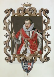 Portrait de Robert Cecil (1563-1612) 1er comte de Salisbury de 
