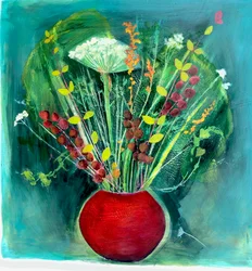 Vase marron, 2022