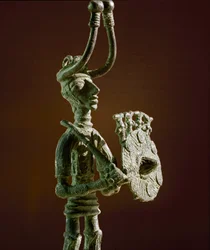 Culture nuragique (nuraghes) sarde : statuette d
