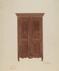 Armoire, vers 1939