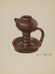 Lampe à graisse