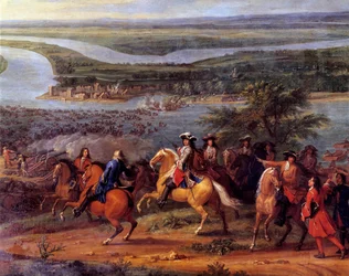 Les Actions du Grand Condé, passage du Rhin