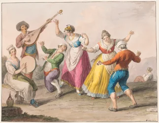 Danseurs de tarentelle