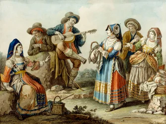 Une chanson napolitaine, 1882