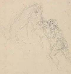 Étude pour "Les Voyages de Gulliver"