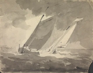 Deux voiliers