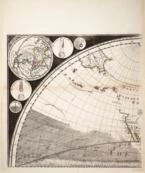 Nouvelle et correcte carte du monde (section), c.1774