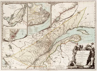 Carte du Québec, Canada