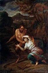 Pan et la nymphe Syrinx