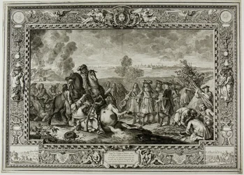 Le siège de Douai en 1667