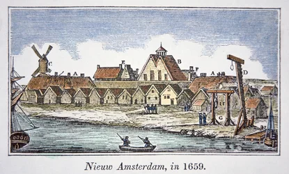 New Amsterdam (plus tard New York) sur l