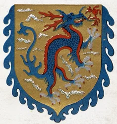Insigne de dragon chinois