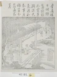 Ensemble de gravures sur bois, Culture de la soie
