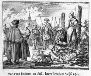 Brûlage de Maria et Ursula van Beckum, Deventer