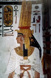 Louxor, Thèbes : Portrait de Néfertari (RAMSES II)