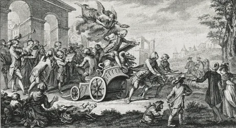 Le Triomphe par Jean-Philippe Rameau (Jean Philippe) (1683-1764) - compositeur, claveciniste, organiste et théoricien de la musique anglais