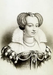 Portrait de Marguerite de Valois, dite la reine Margot (1553-1615), reine de Navarre, première épouse d