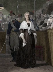 La Reine Marie-Antoinette (1755-1793) condamnée par le Tribunal révolutionnaire en octobre 1793