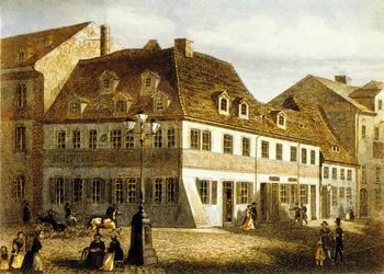 Lieu de naissance du compositeur Robert Schumann à Zwickau, Saxe