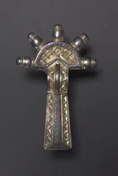 Fibule arc, alémanique, 500-550