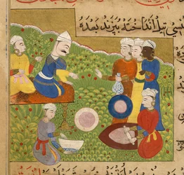 Bétel offert à Ghiyath Shahi, du Ni