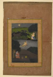 Peinture miniature de Suhni et Mehar