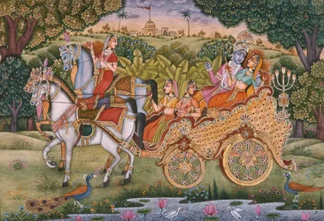 Radha et Krishna