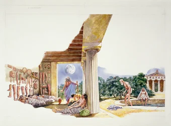 Athènes antique - reconstruction de l