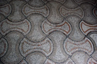 (détail) de la décoration de sol