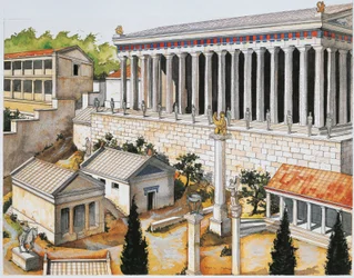 Reconstitution du sanctuaire d
