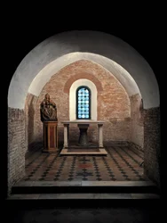 Vue de la première chapelle de l