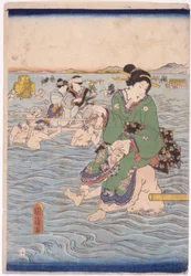 Transporté À Travers La Rivière