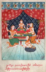 Temiya Jakata, vers 1910 (illustration)