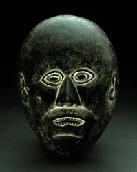 Masque, peut-être culture Gorong, Népal