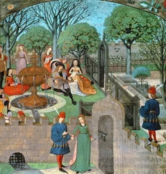 Scène de jardin, l