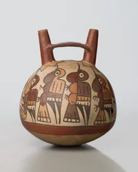 Vase à double bec, Nasca