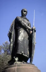 Statue du roi Afonso I, Guimarães, Portugal
