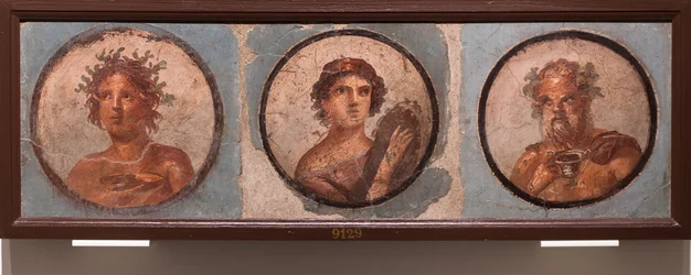 Portraits de médaillons, Pompéi