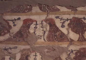 Décoration pour une tombe, école de Smolensk, c.1200