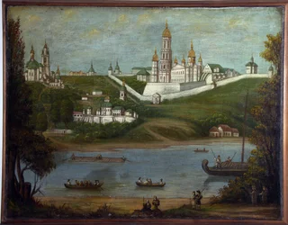 Le monastère des grottes à Kiev