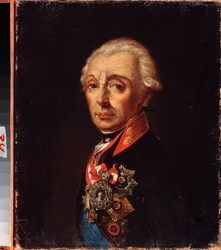 Portrait du maréchal généralissime prince Alexander Souvorov