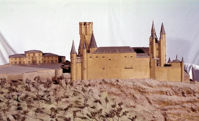 Architecture militaire : modèle miniature de l