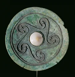 Miroir, culture Dongson vers 200 av. J.-C.-200 apr. J.-C., Vietnam