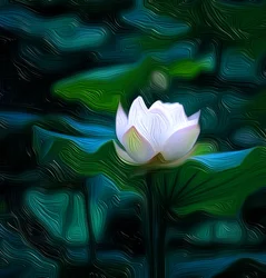 Lys blanc