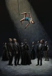 Hard Times, 2009 (scratchboard, colorisé numériquement)